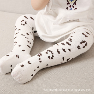 Baby Children Cotton Leopard Print Tights (TA608)